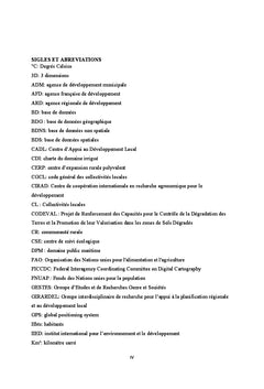 Contribution des SIG à la gestion des des collectivités territoriales