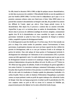 Contribution des SIG à la gestion des des collectivités territoriales