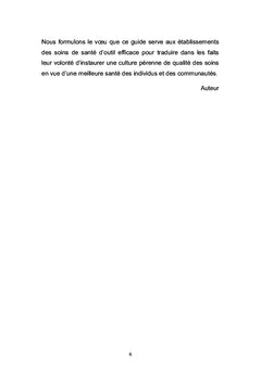 Politique de Qualité Santé