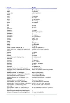 Glossaire des termes techniques douaniers