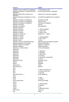 Glossaire des termes techniques douaniers