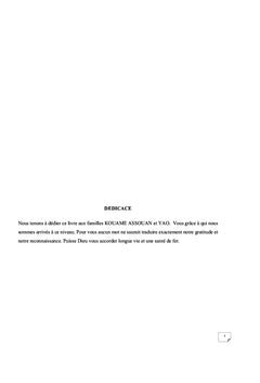 Gestion des eaux usees et qualite du cadre de vie A Abobo-SOGeFIHA