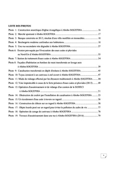 Gestion des eaux usees et qualite du cadre de vie A Abobo-SOGeFIHA