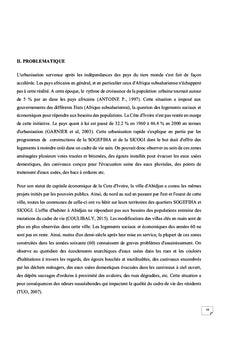 Gestion des eaux usees et qualite du cadre de vie A Abobo-SOGeFIHA