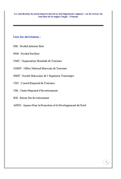 Le marketing territorial levier du developpement regional