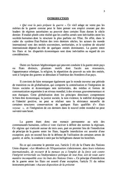 Les opérations de guerre et l'environnement