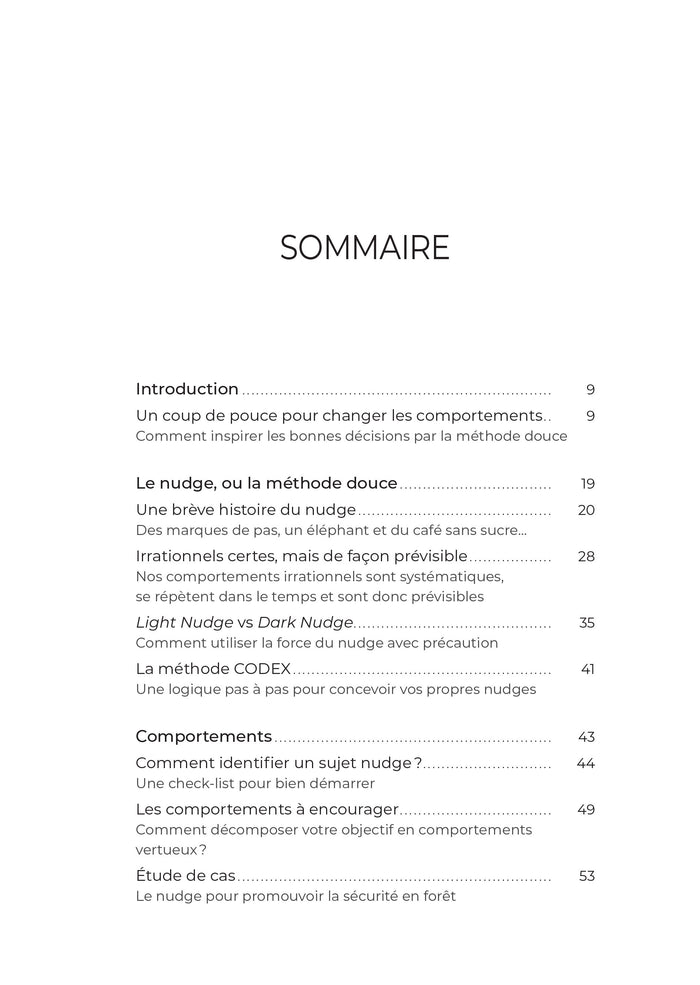 L'art subtil du nudge