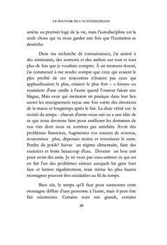 Le pouvoir de l'autodiscipline