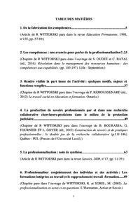 Recueil de textes
