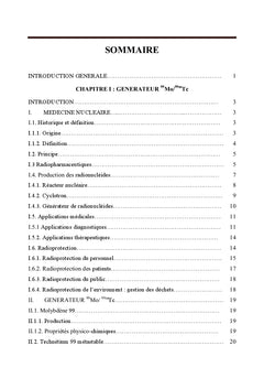 Calcul des activites du couple pere-fils d'un generateur 99Mo/99mTc