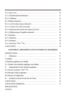 Calcul des activites du couple pere-fils d'un generateur 99Mo/99mTc