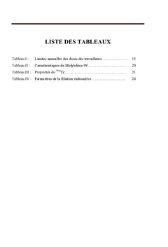 Calcul des activites du couple pere-fils d'un generateur 99Mo/99mTc