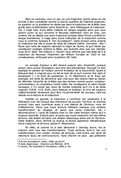 Sur la traduction/ 0n Translation