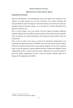 Notation Financiere et Scoring