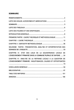 Dynamiques locales autour de l'enseignement primaire au Burkina Faso