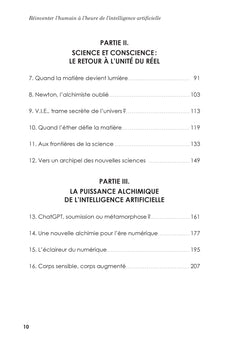 Réinventer l'humain à l'heure de l'intelligence artificielle - Alchimie, conscience et réenchantement du monde