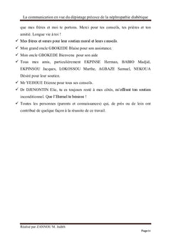 La néphropathie Diabétique