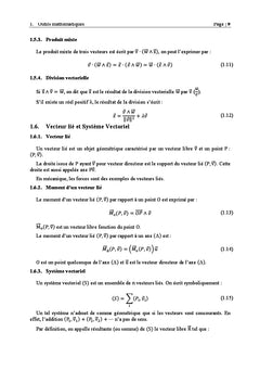 Mecanique rationnelle