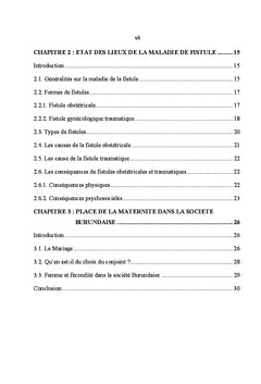 L'image de soi d'une femme souffrant de fistule