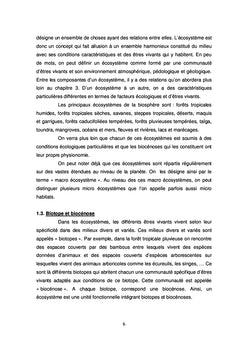 Cours d'écologie générale