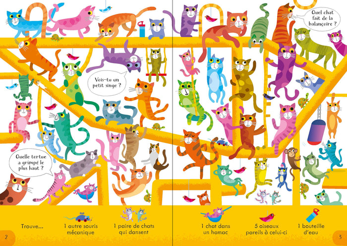 Chiens et chats - Mon petit cherche et trouve