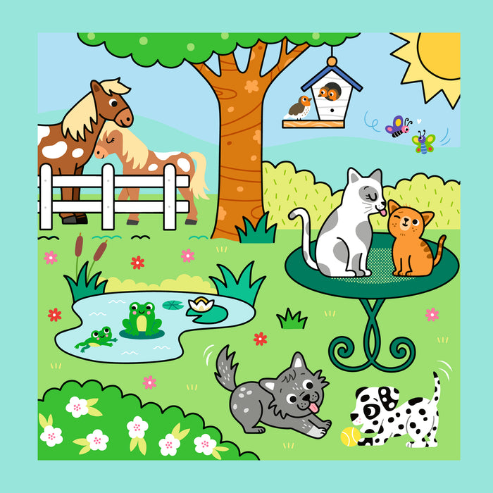 Pinceau magique - Animaux câlins