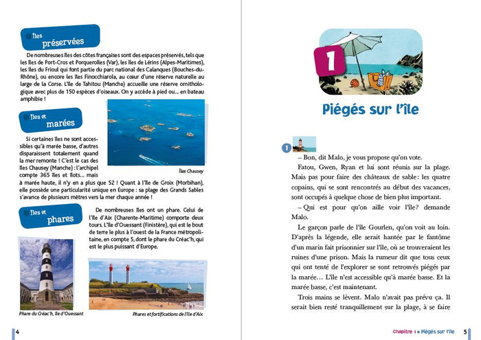 Enigme des vacances Escape game du CM1 au CM2 - Sur l'île maudite