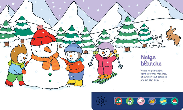 Comptines de Noël T'choupi