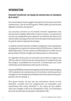 Ce que vos commerciaux ne font pas et qui vous coûte des millions