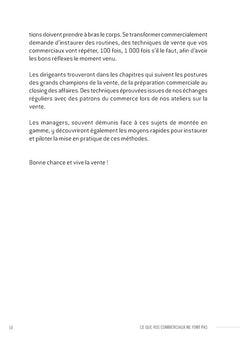 Ce que vos commerciaux ne font pas et qui vous coûte des millions