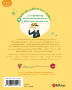 Histoires farfelues d'orthographe Vincent Millier-Million-Milliard et autres histoires