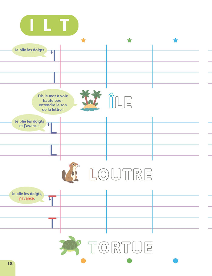 Cahier pour commencer à écrire MS GS