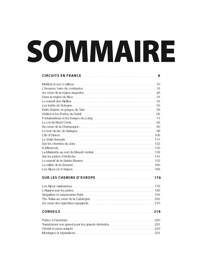 Les plus belles destinations en gravel