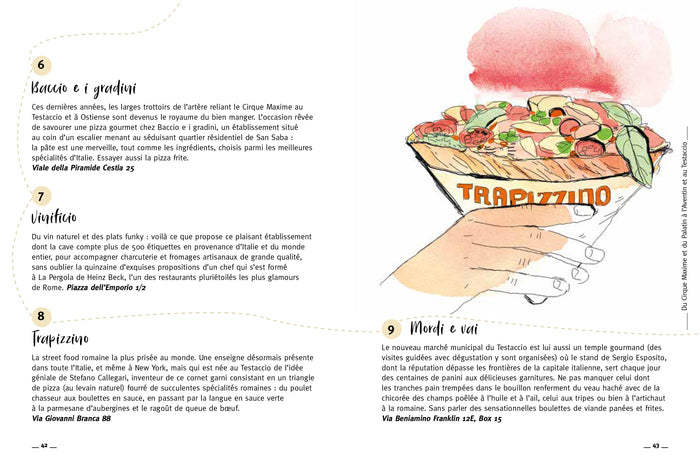 Rome à pied - Curiosités et petites découvertes