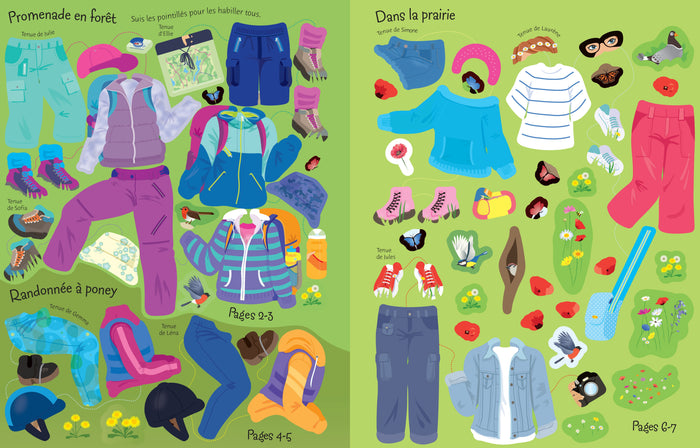 J'habille mes amies - A la campagne