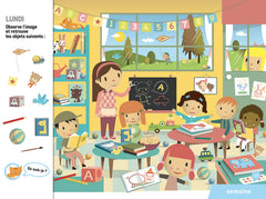 Cherche et trouve - À la maternelle