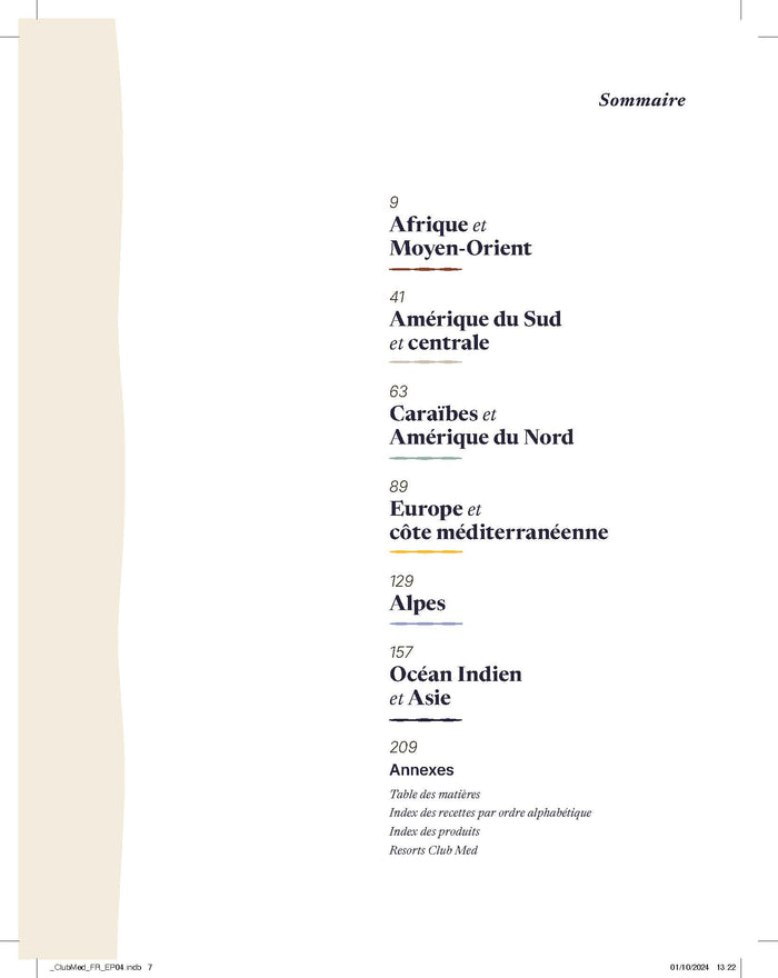 Saveurs du monde - Les 70 plus belles recettes des chefs Club Med