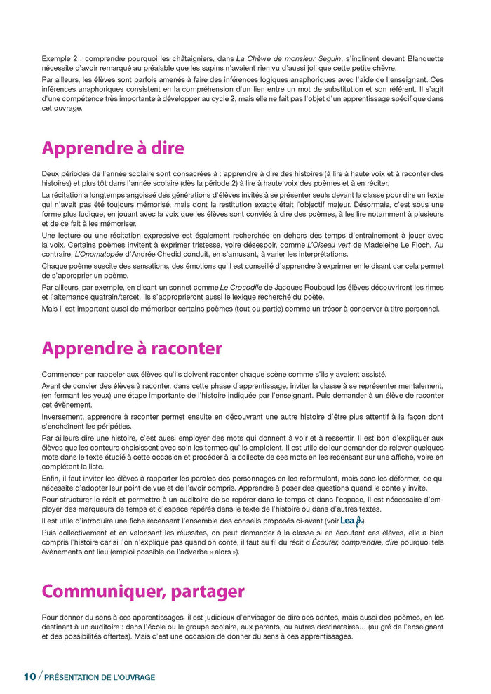 Écouter, comprendre, dire - Pour une pédagogie de l'écoute et de l'imaginaire
