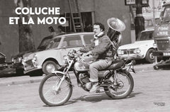 Coluche et la moto - Anniversaire 40 ans
