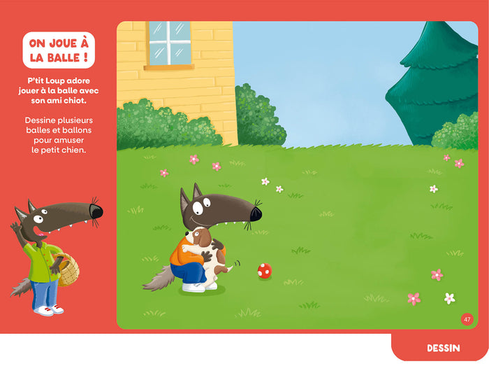 P'tit Loup - Mes premiers jeux effaçables