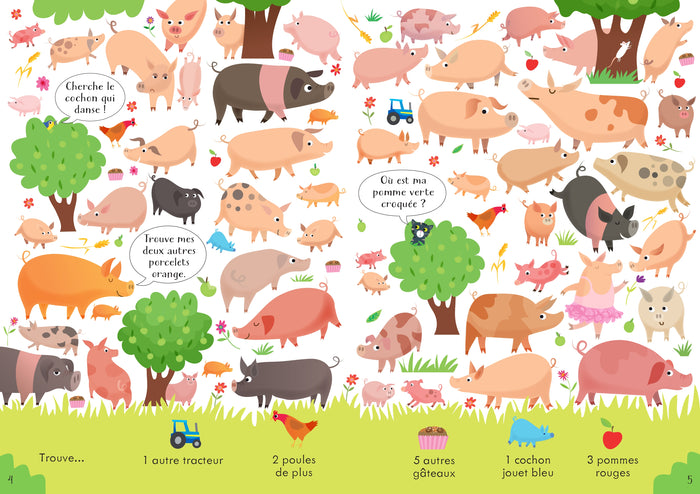 À la ferme - Mon petit cherche et trouve