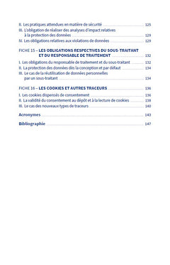 Droit des données personnelles