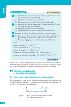 Interros des Lycées Physique Chimie 1re