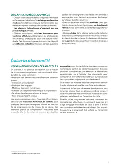 Comprendre le monde - Sciences CM1 programme 2023