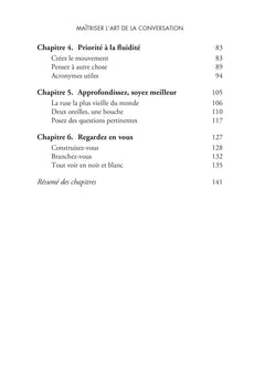 Maîtriser l'art de la conversation
