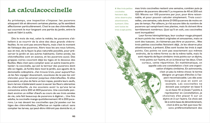 Une mathématicienne au jardin