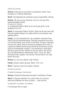 Le Portrait de Dorian Gray
