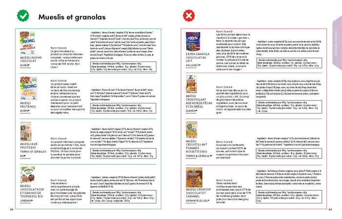 Guide d'achat pour bien manger - 500 produits décryptés
