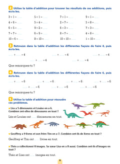 Mon cahier sur les 4 opérations CP