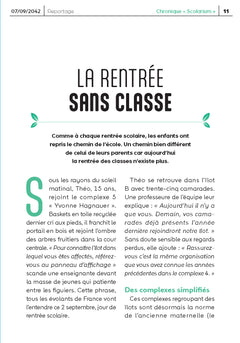 Et si on imaginait l'école de demain ?